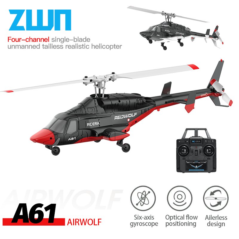 Drone Rc Bolide - A61 RC Helicopter 2.4G 6-Aixs Gyroscope