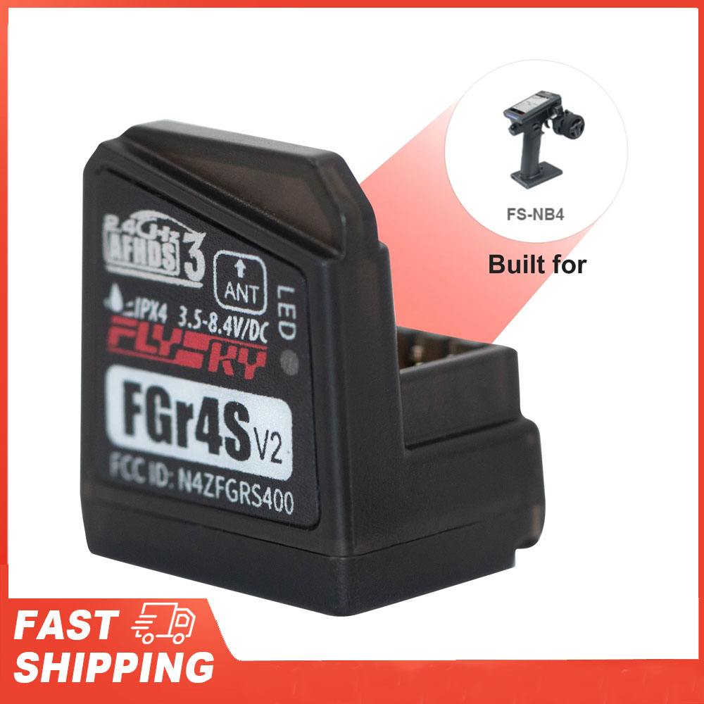 Telemetry Module Rc - Flysky FGR4S V2 Receiver AFHDS Single-Antenna