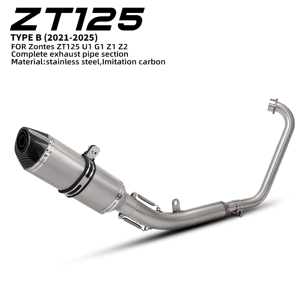 Drone Z1 - Full System Motorcycle Exhaust Manifold 51MM