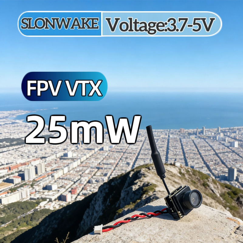 Rc Transmitter Drone - SLONWAKE FPV 25mW power simulation VTX