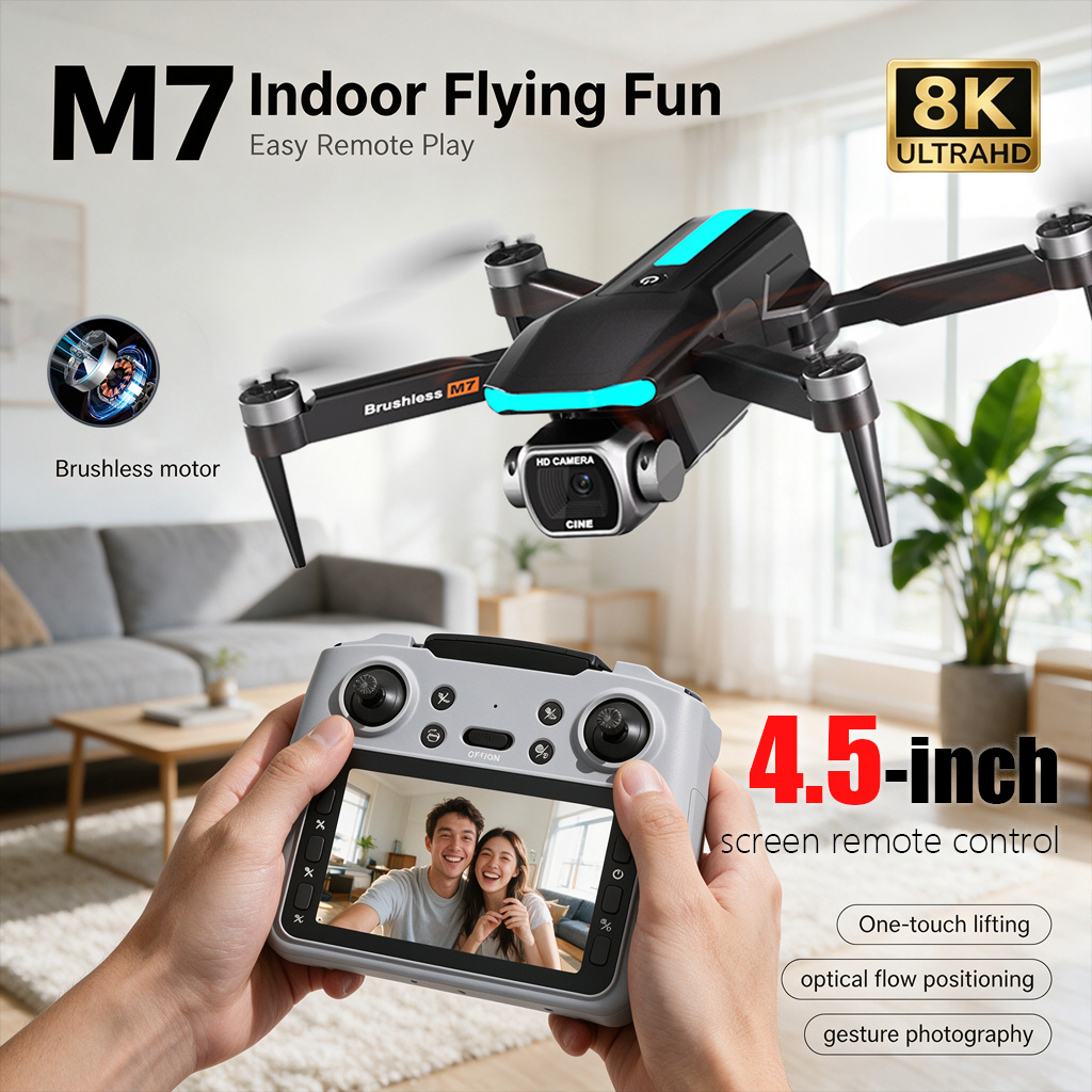 Drone Rc Foldable - New M7 RC Drone Professional 8K