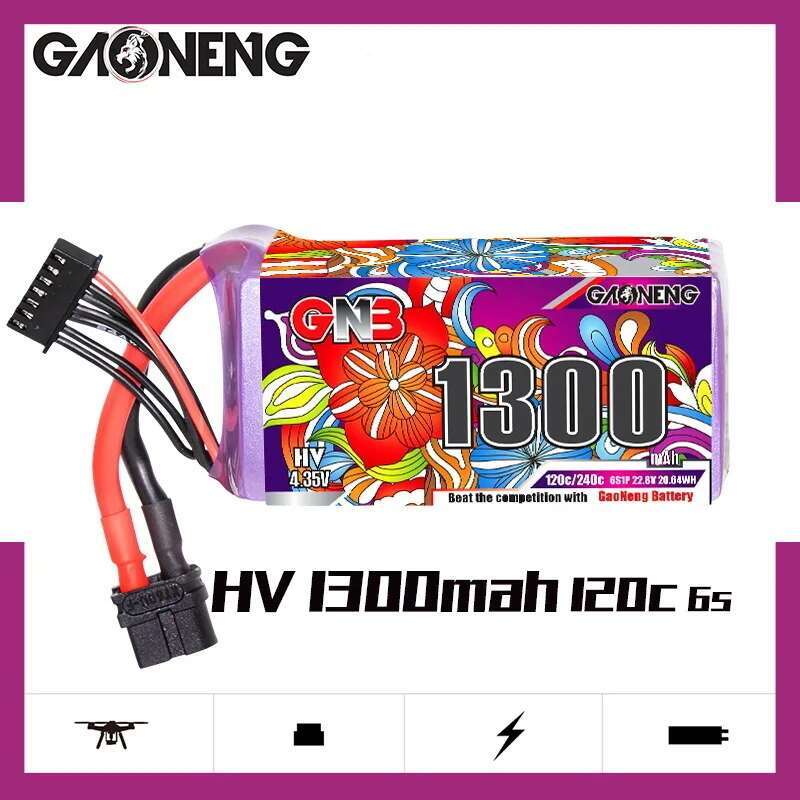 2Pcs GNB 6S Lipo Battery 22.8V - đánh giá và giá Drone Lipo Battery