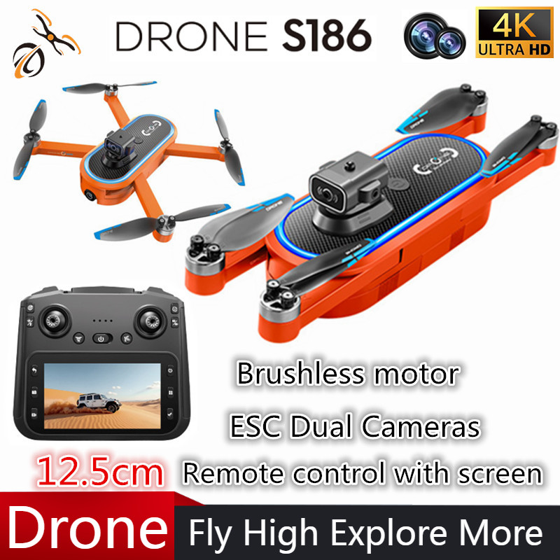 2025 S186 Drone Professional 4 - đánh giá và giá Drone Rc Foldable