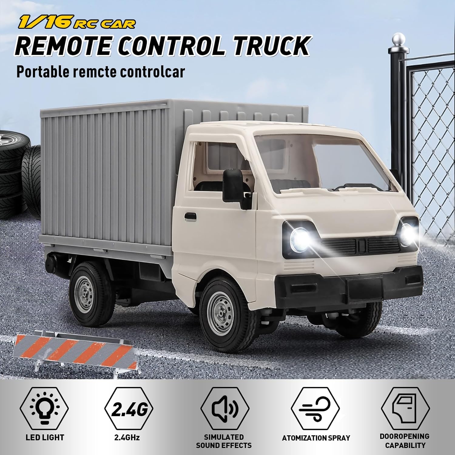 KF21 RC Truck 1:16 2.4GHZ RC C - đánh giá và giá Drone Rc Bolide