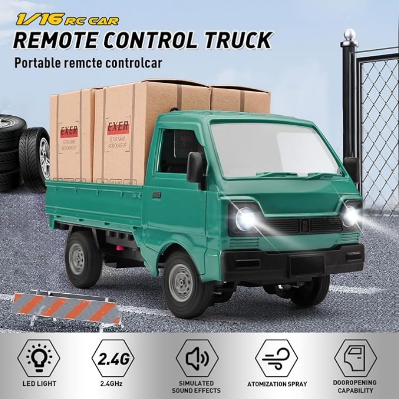 KF21 RC Truck 1:16 2.4GHZ RC C - đánh giá và giá Drone Rc Bolide