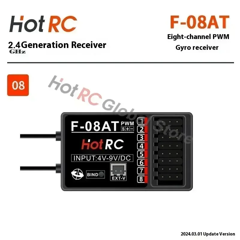 HOTRC 2.4Ghz 4/6/8 Channel F-0 - đánh giá và giá Rc Boat