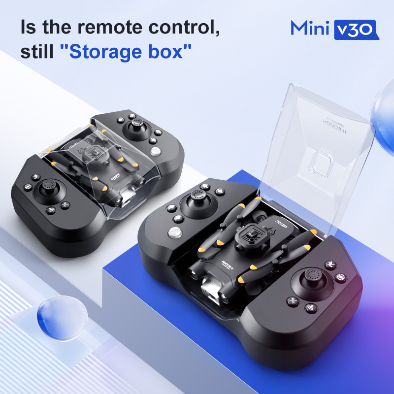 Mini V30 WiFi FPV Drone With 4 - đánh giá và giá Drone Rc Bolide