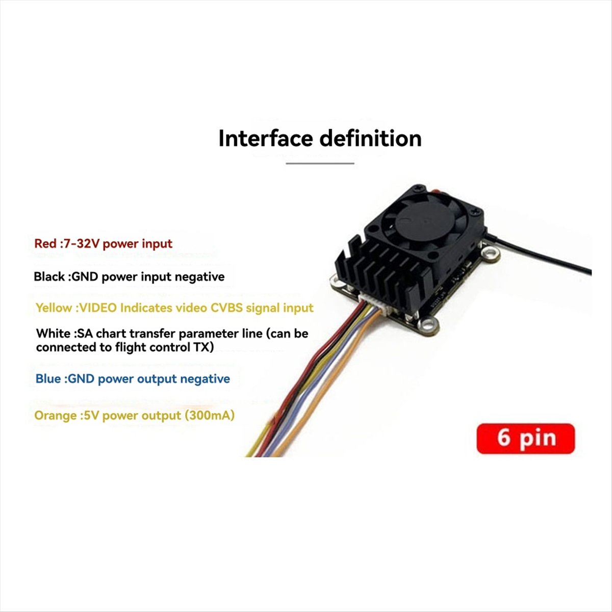 5.8G 2W VTX 2000mW FPV Video T - đánh giá và giá Drone Rc