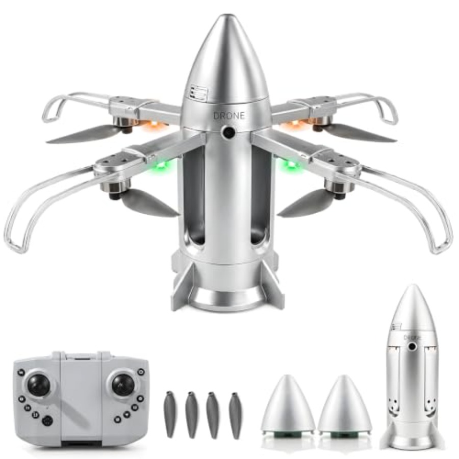 Outdoor RC rocket drone for ki - đánh giá và giá Drone Rc Foldable