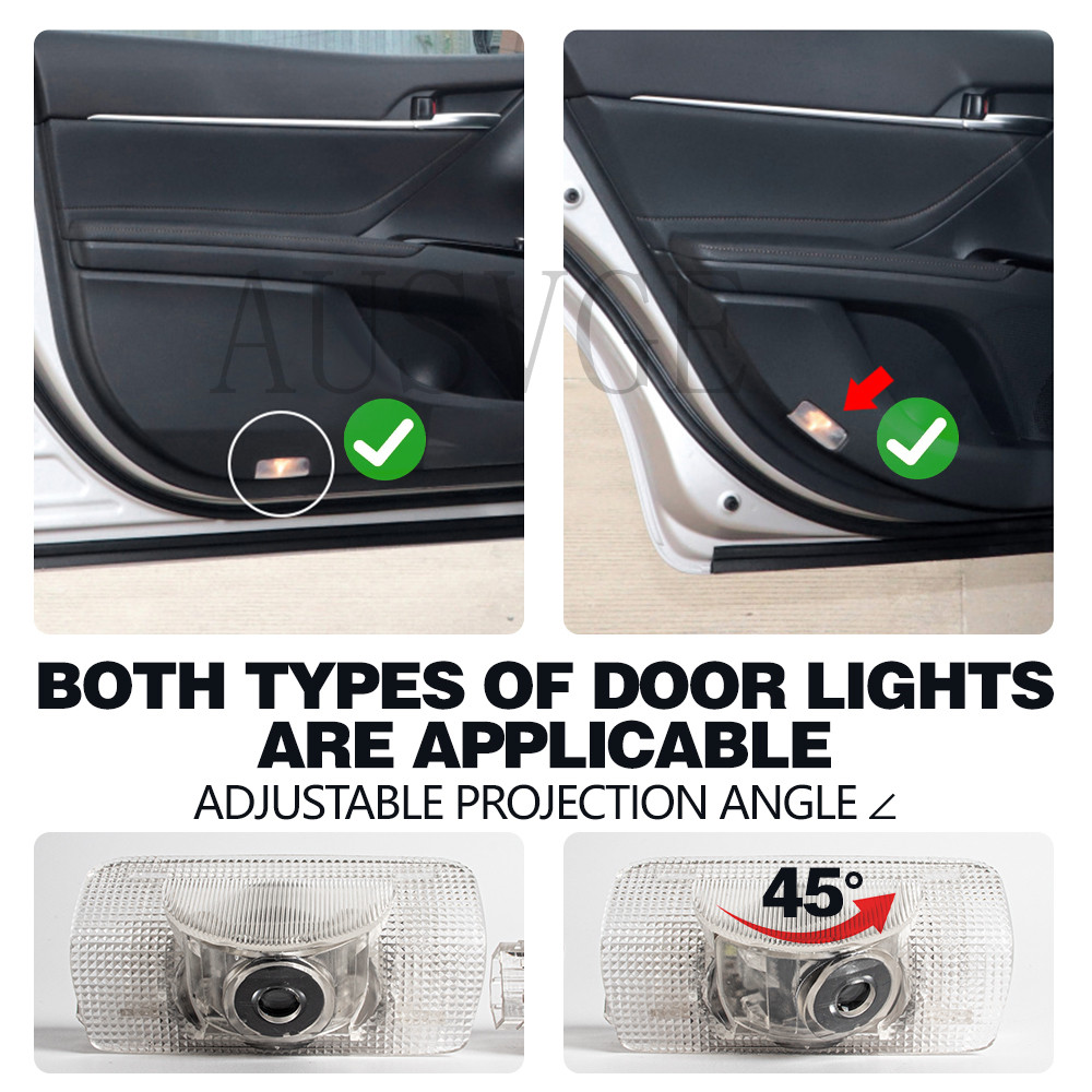 LED Car Door Welcome Ghost Sha - đánh giá và giá Drone Rc Bolide