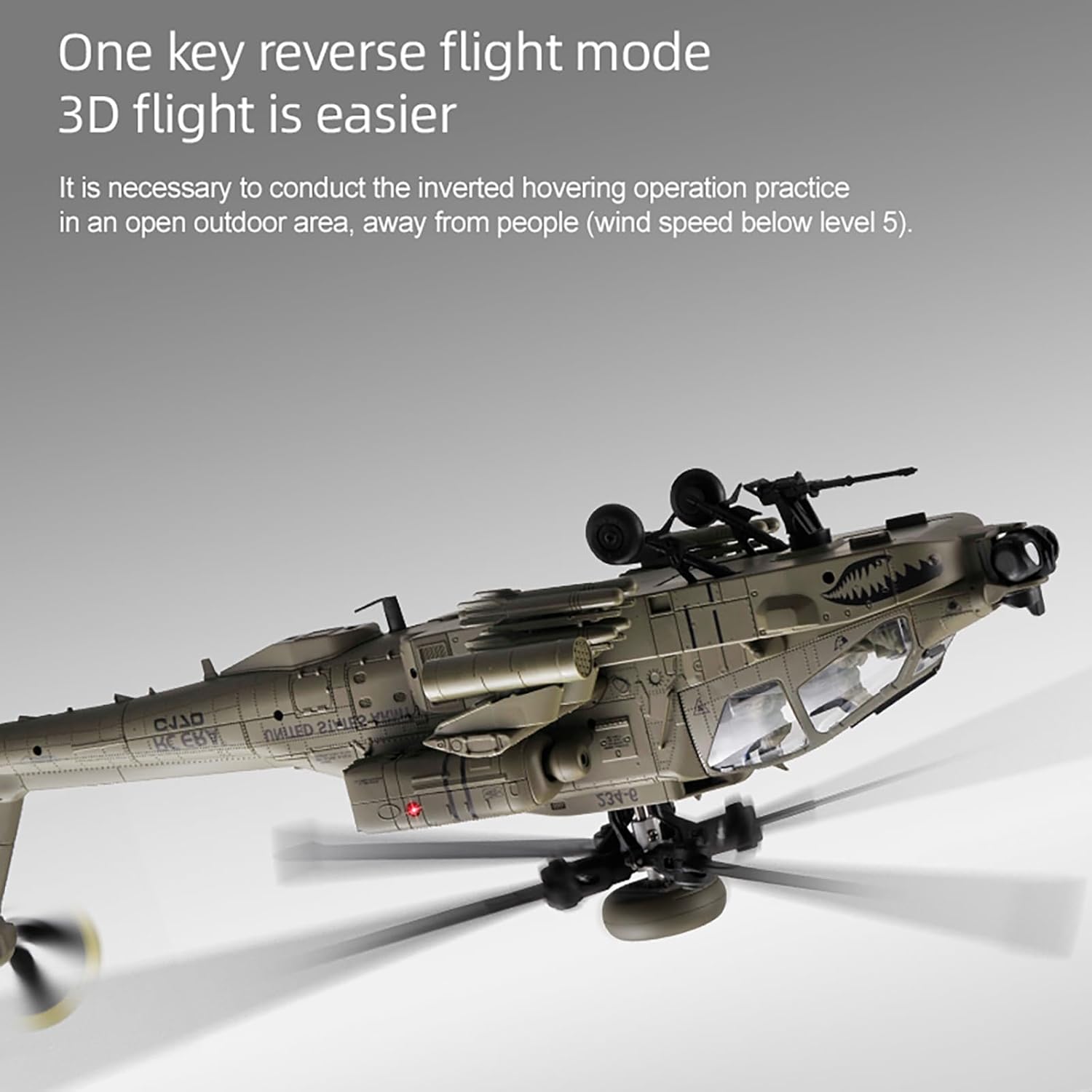310MM 6CH C170 AH-64D Remote C - đánh giá và giá Drone Rc Bolide