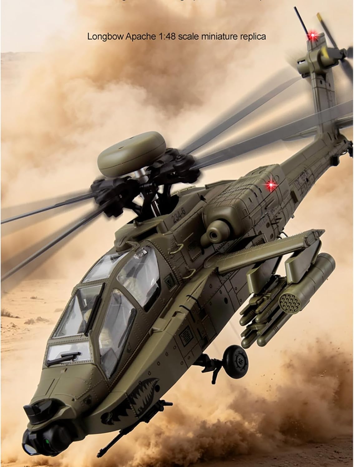 310MM 6CH C170 AH-64D Remote C - đánh giá và giá Drone Rc Bolide