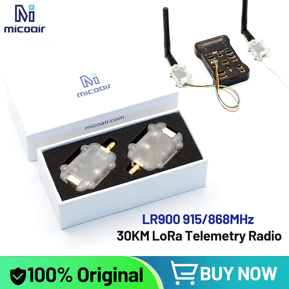 MicoAir LR900 915/868MHz 30KM  - đánh giá và giá Telemetry Module Rc
