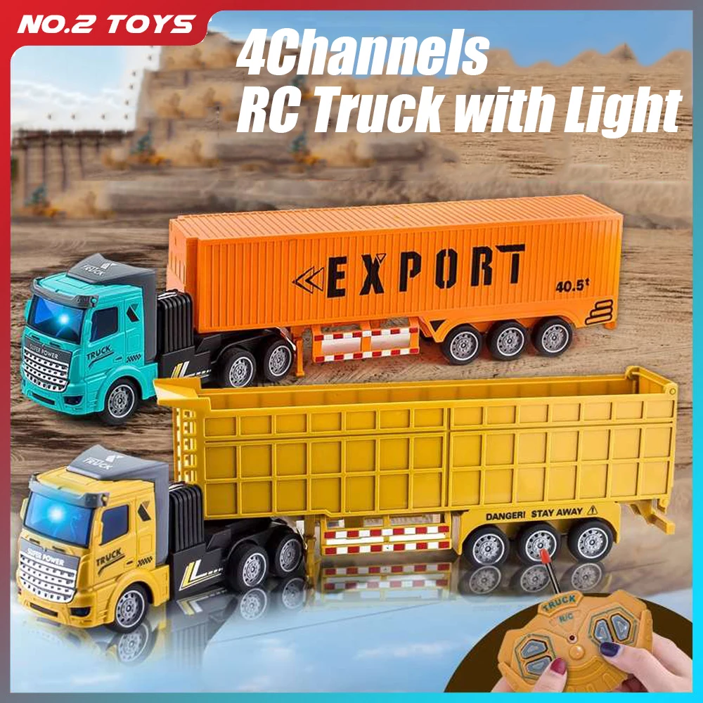 1/48 RC Container Truck Toy Ki - đánh giá và giá Drone Or Rc Car