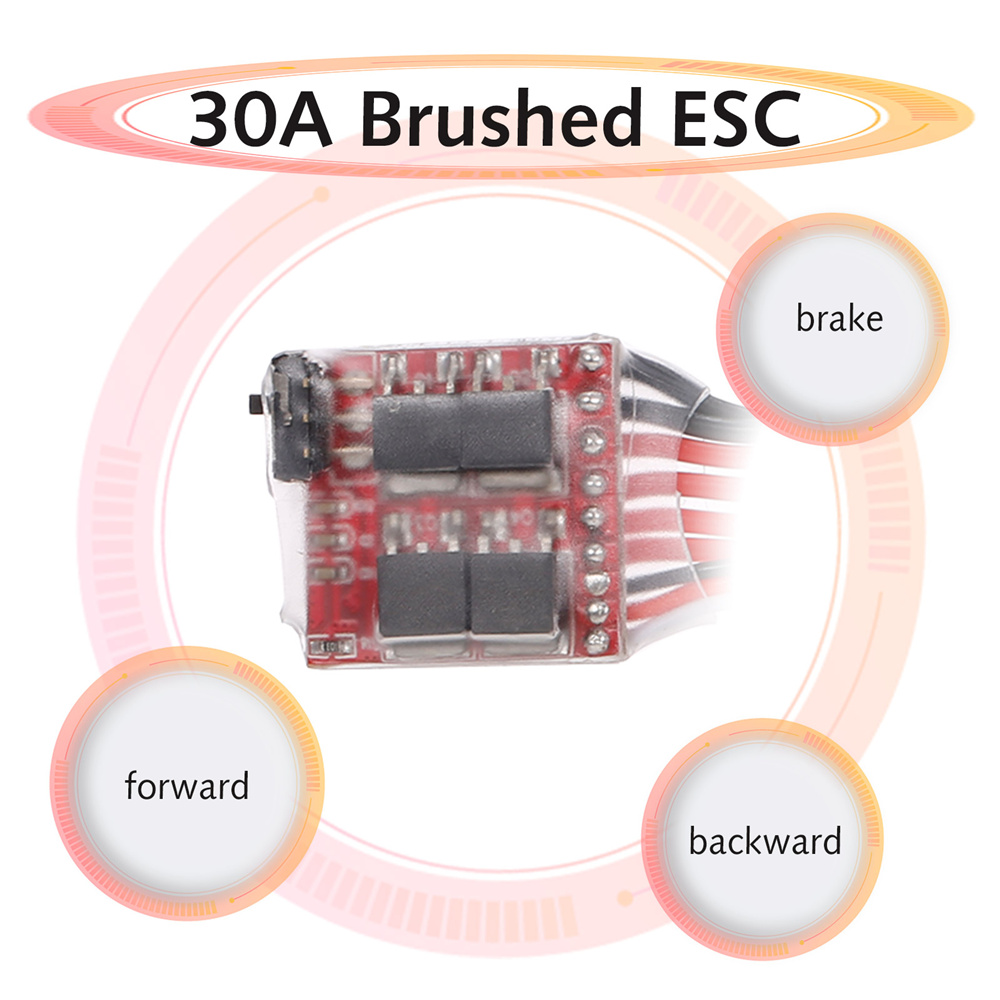 Mini RC Car 30A Brushed ESC Fo - đánh giá và giá Rc Boat