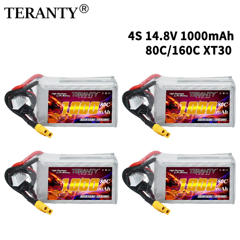 TERANTY 4S 1000mAh 14.8V 80C/1 - đánh giá và giá Drone Lipo Battery