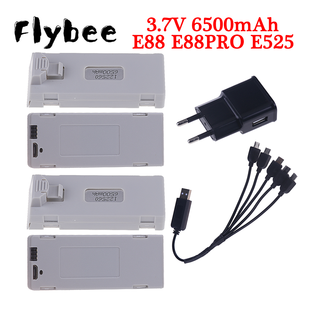 Original E88 Battery 3.7V 6500 - đánh giá và giá Drone Lipo Battery