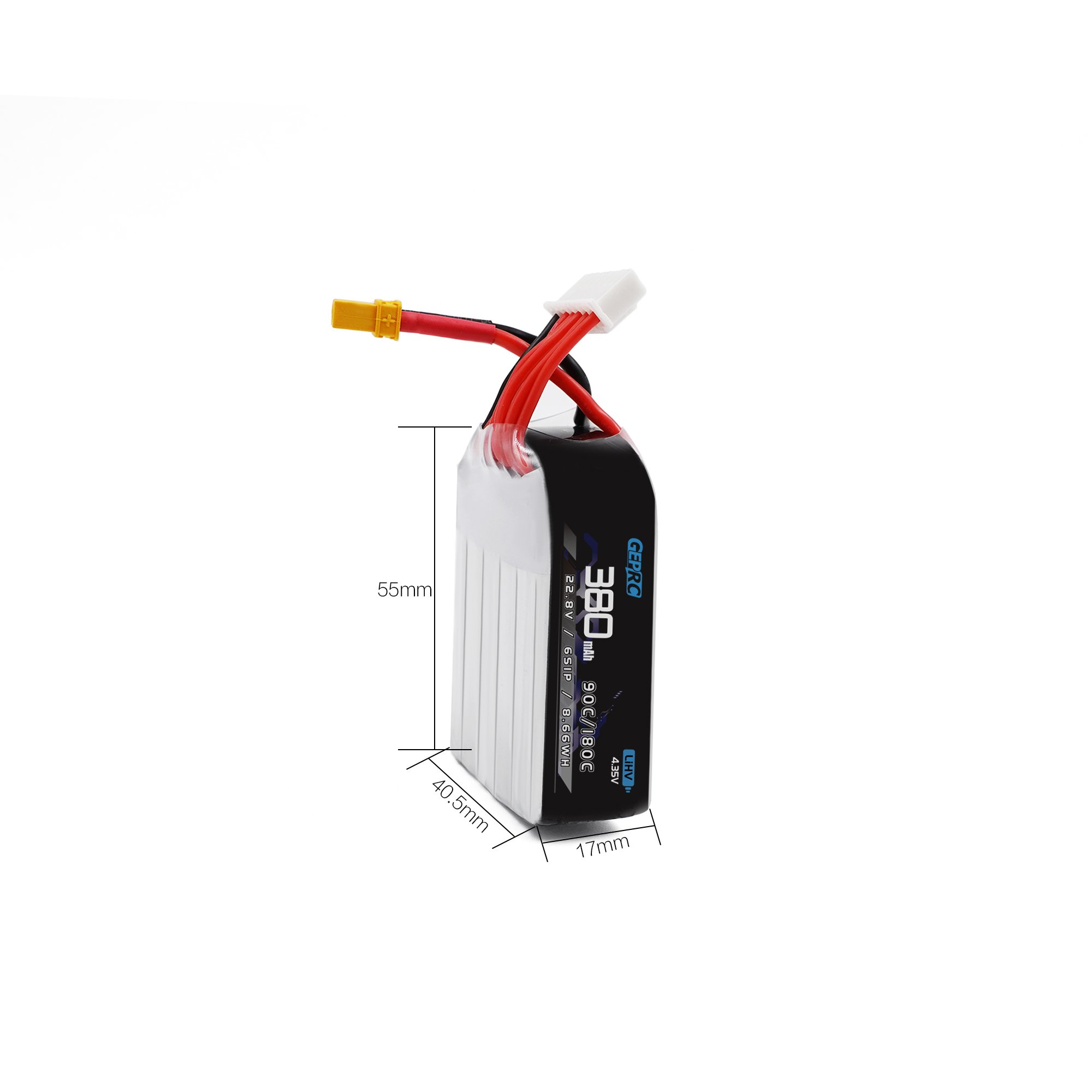 GEPRC 6S 380mAh 90/180C HV 3.8 - đánh giá và giá Drone Rc Y Series