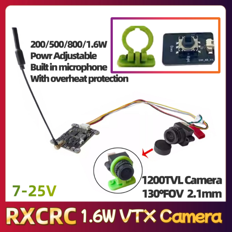 RXCRC 5.8G Module 48CH 1.6W VT - đánh giá và giá Rc Transmitter Drone