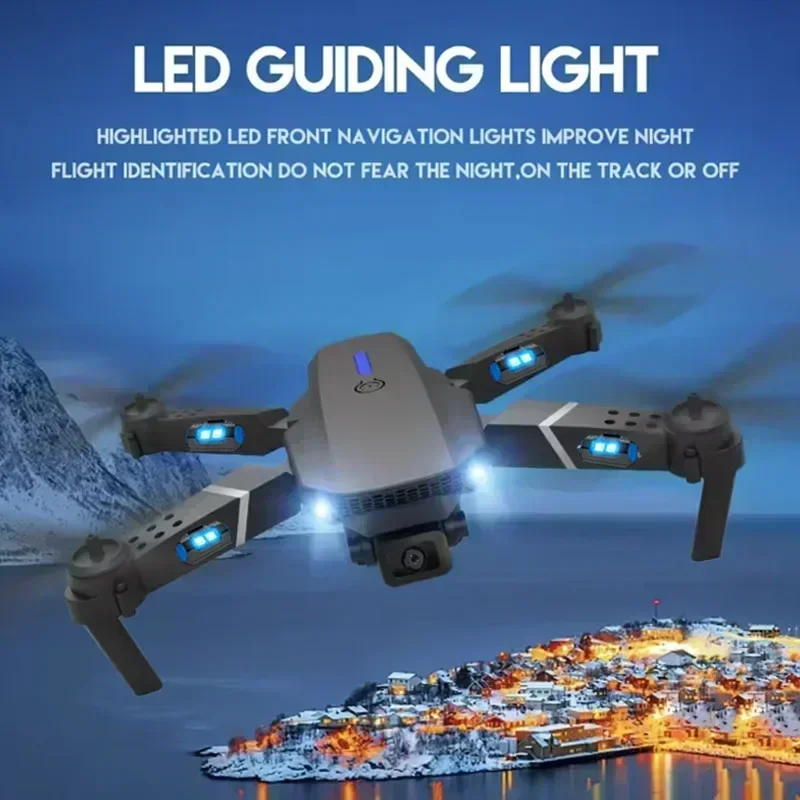 E88 Pro WIFI FPV Drone Wide An - đánh giá và giá Drone Rc Foldable