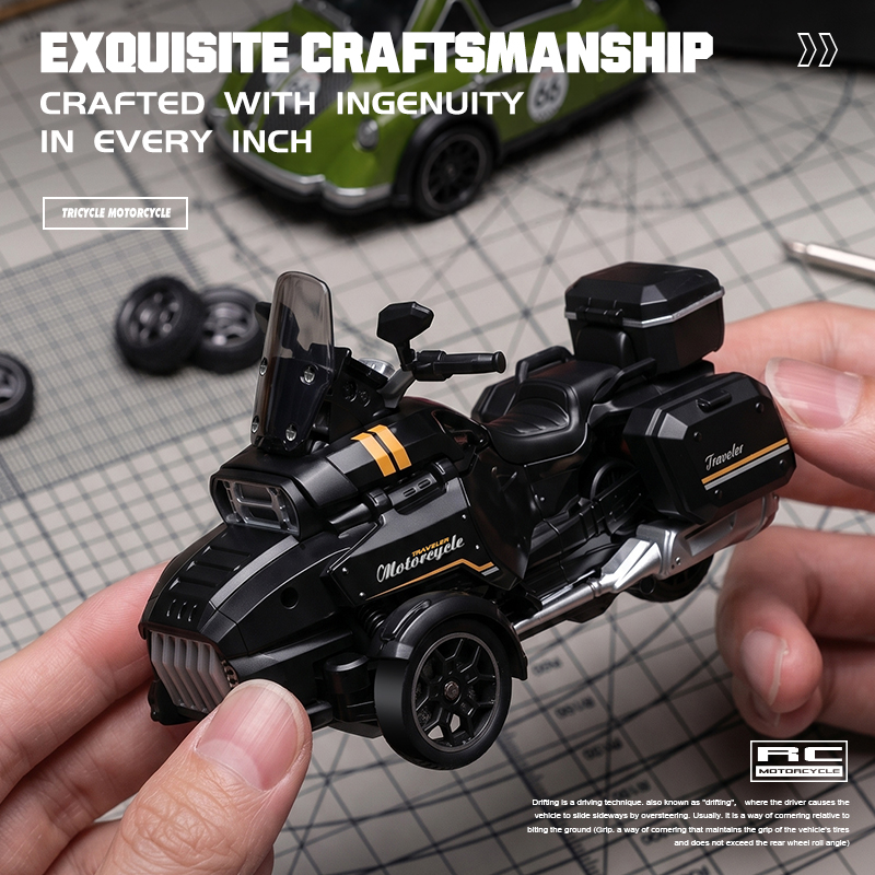 1:43 RC Drift Three-Wheeled Mo - đánh giá và giá Drone Or Rc Car