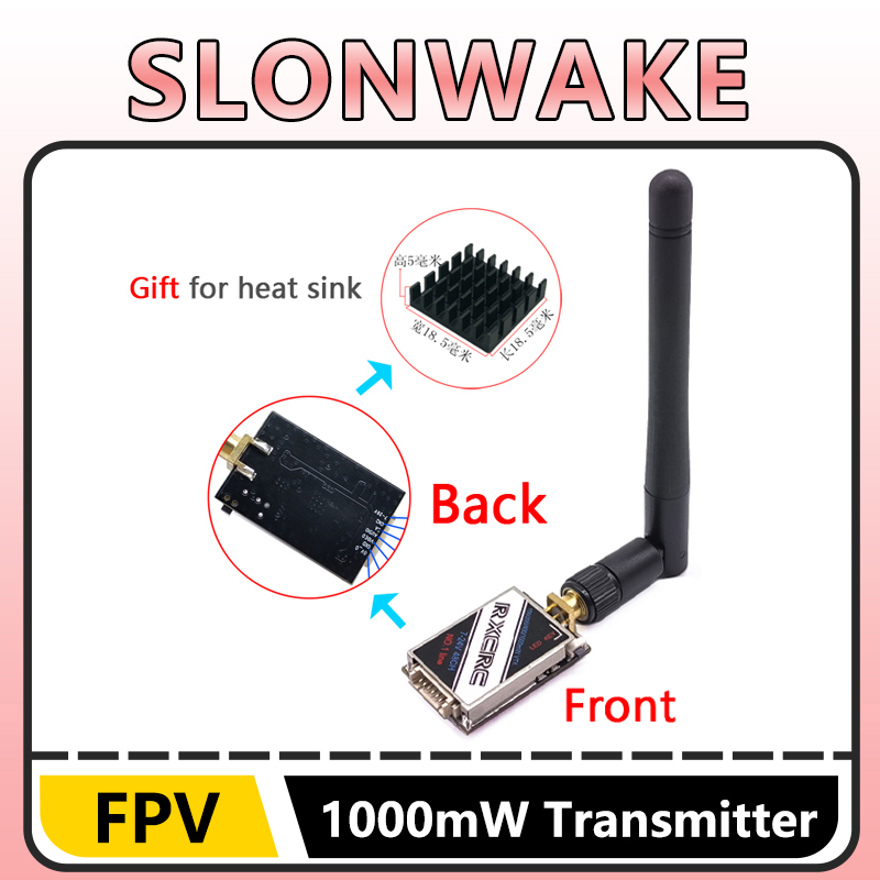 SLONWAKE  5.8G 48CH 1W VTX 100 - đánh giá và giá Rc Transmitter Drone