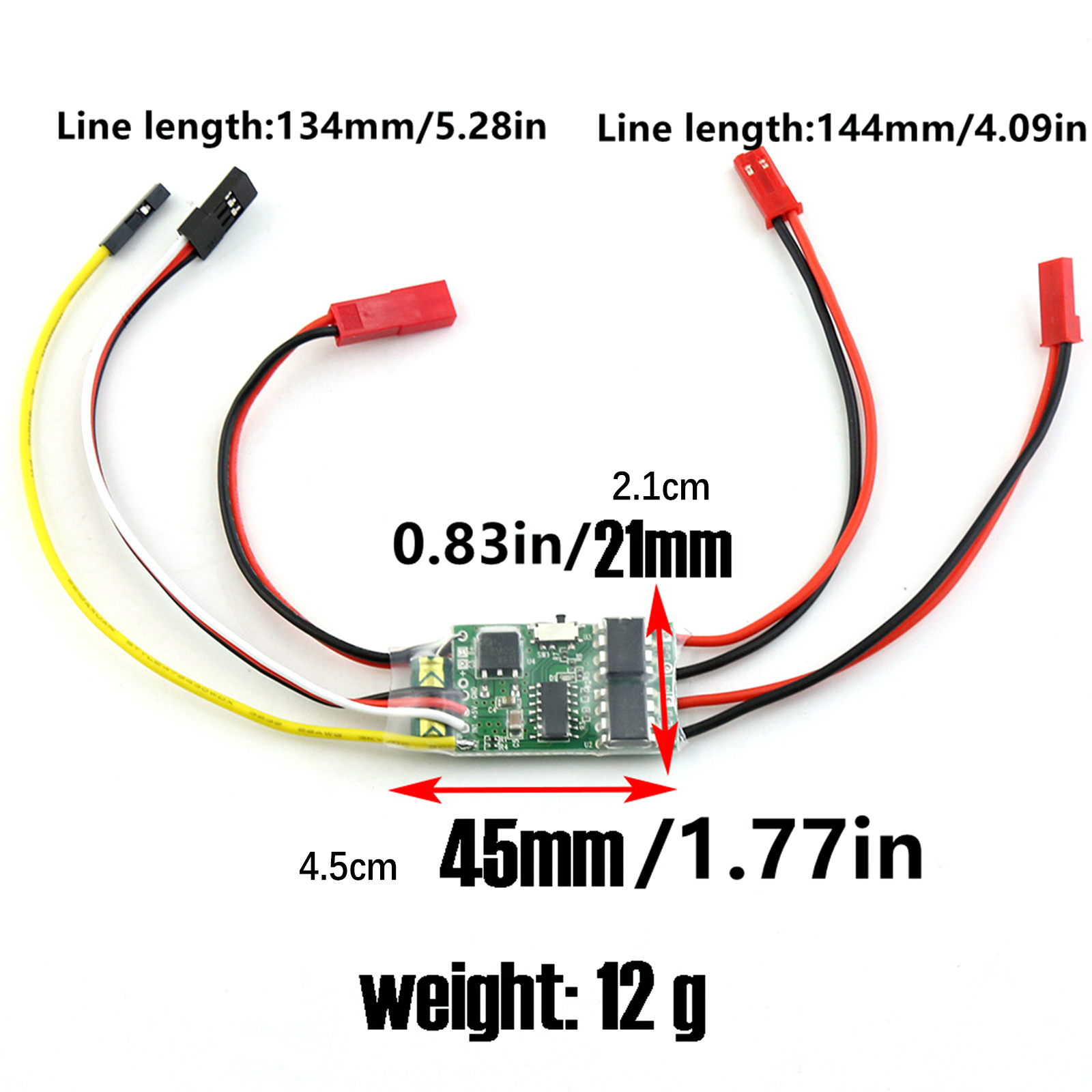 5A Dual Way Brushed ESC 2S/3S  - đánh giá và giá Rc Boat