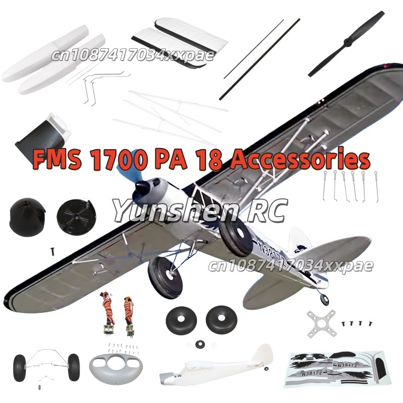 FMS RC Plane Decals For 1700mm - đánh giá và giá Drone Rc Jet