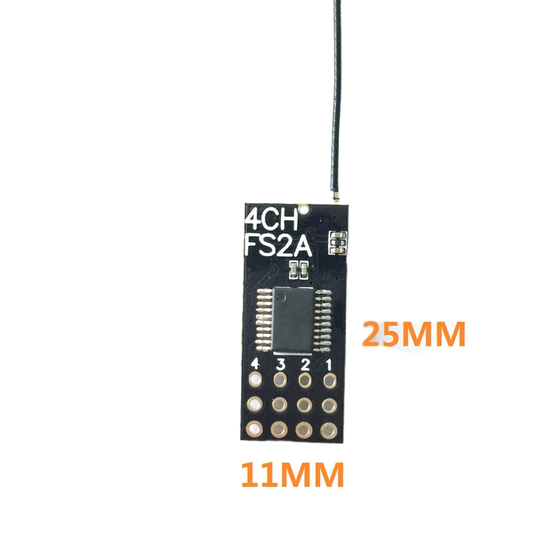 Flysky FS2A Mini Receiver 4CH  - đánh giá và giá Drone Lipo Battery
