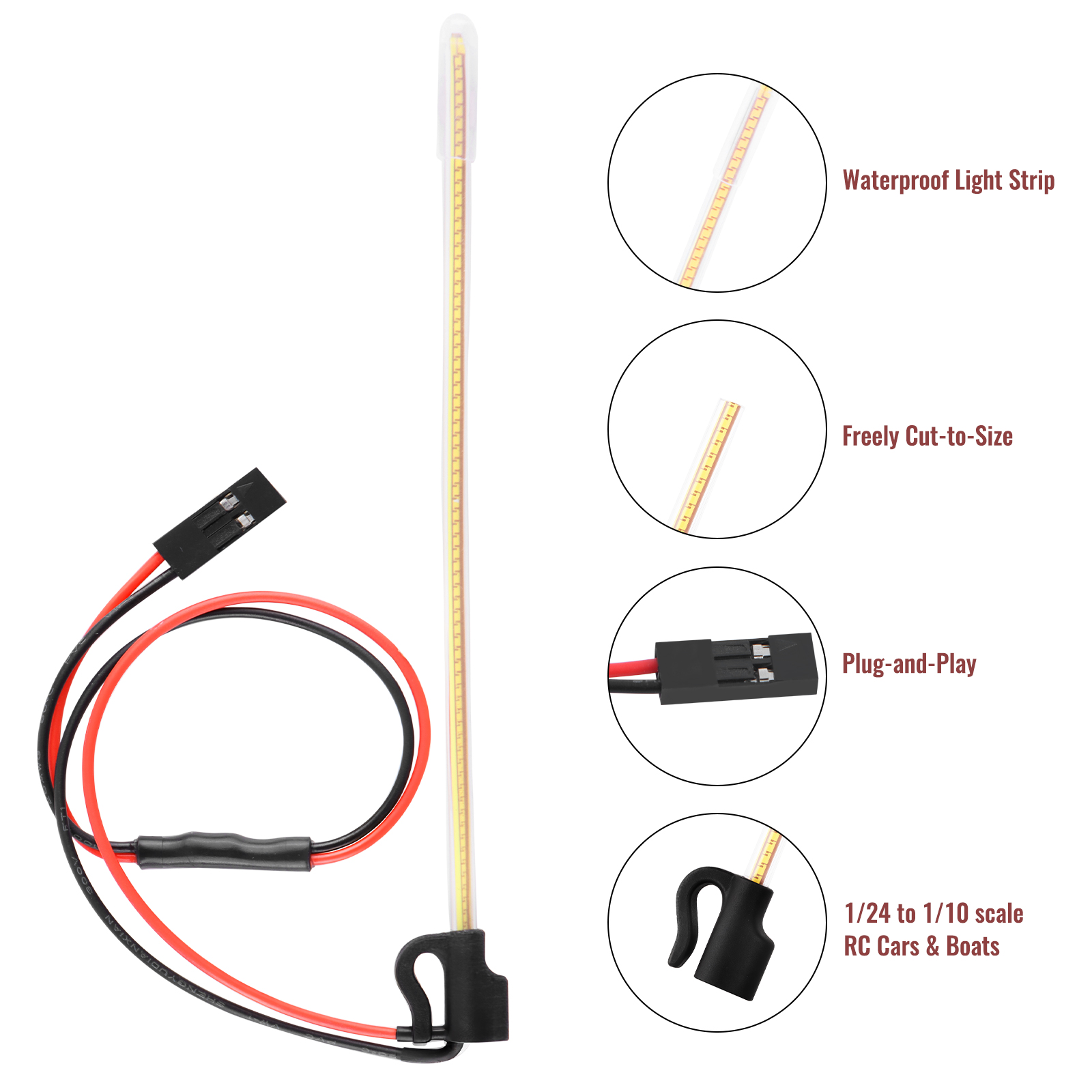 ModRax 2PCS LED RC Antenna Lig - đánh giá và giá Drone Rc Bolide