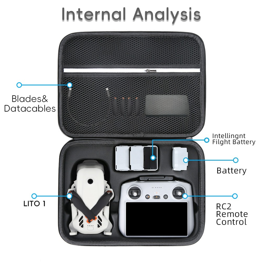 Portable Carrying Case For DJI - đánh giá và giá Drone Rc N3