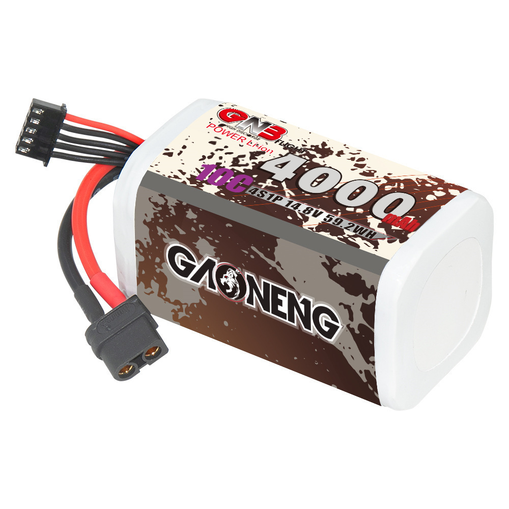 GNB 4000mAh 4S 14.8V 10C 20C W - đánh giá và giá Drone Lipo Battery