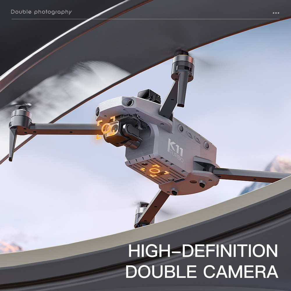 K11 Tubro Dual Camera GPS Dron - đánh giá và giá Drone Top Rc