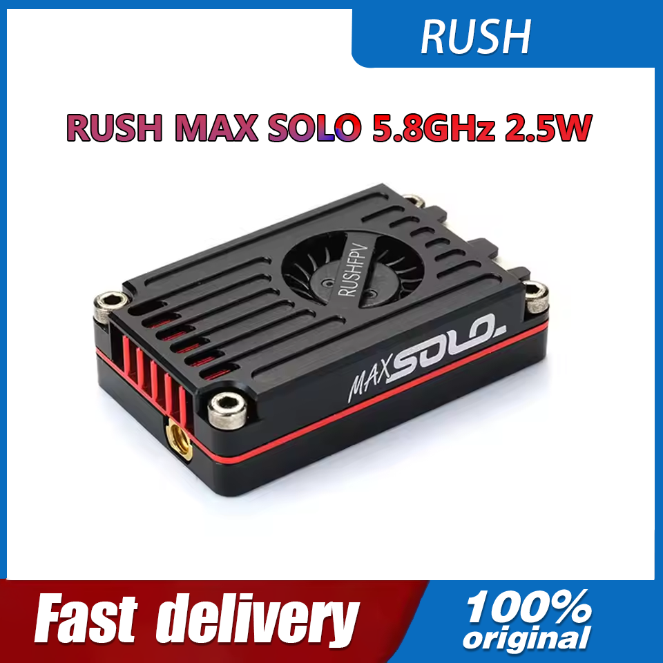 RUSH MAX SOLO 5.8GHz 2.5W VTX  - đánh giá và giá Drone Rc