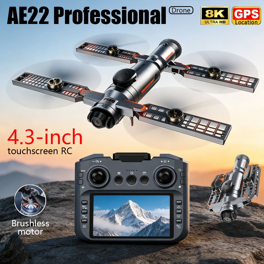 Upgraded AE22 PRO MAX Foldable - đánh giá và giá Drone Rc Foldable