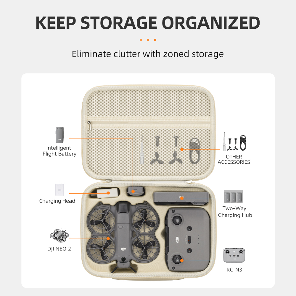 Storage Bag for DJI Neo 2 Fly  - đánh giá và giá Drone Rc N3