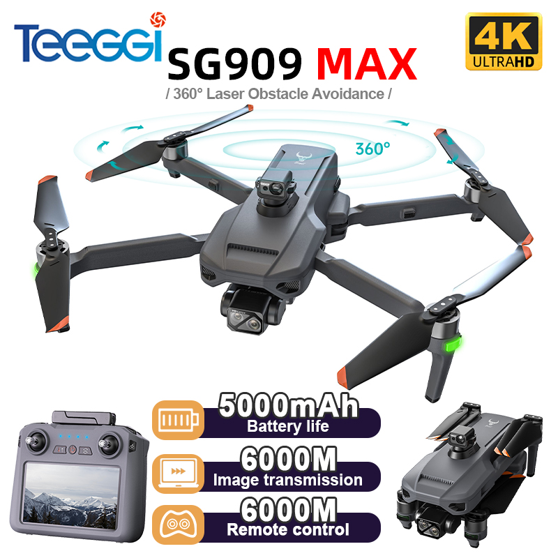 Teeggi SG909 MAX GPS Drone Wit - đánh giá và giá Drone Rc Foldable