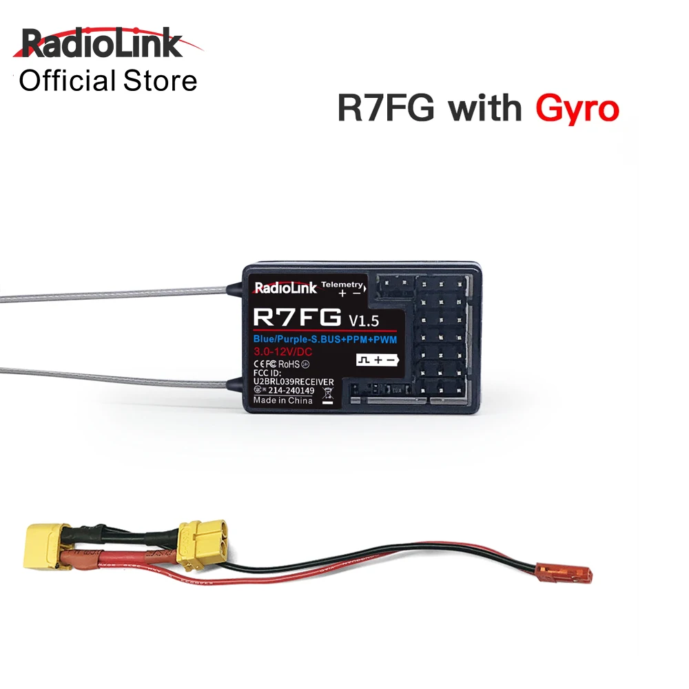 Radiolink R7FG 7 Channle 2.4G  - đánh giá và giá Telemetry Module Rc