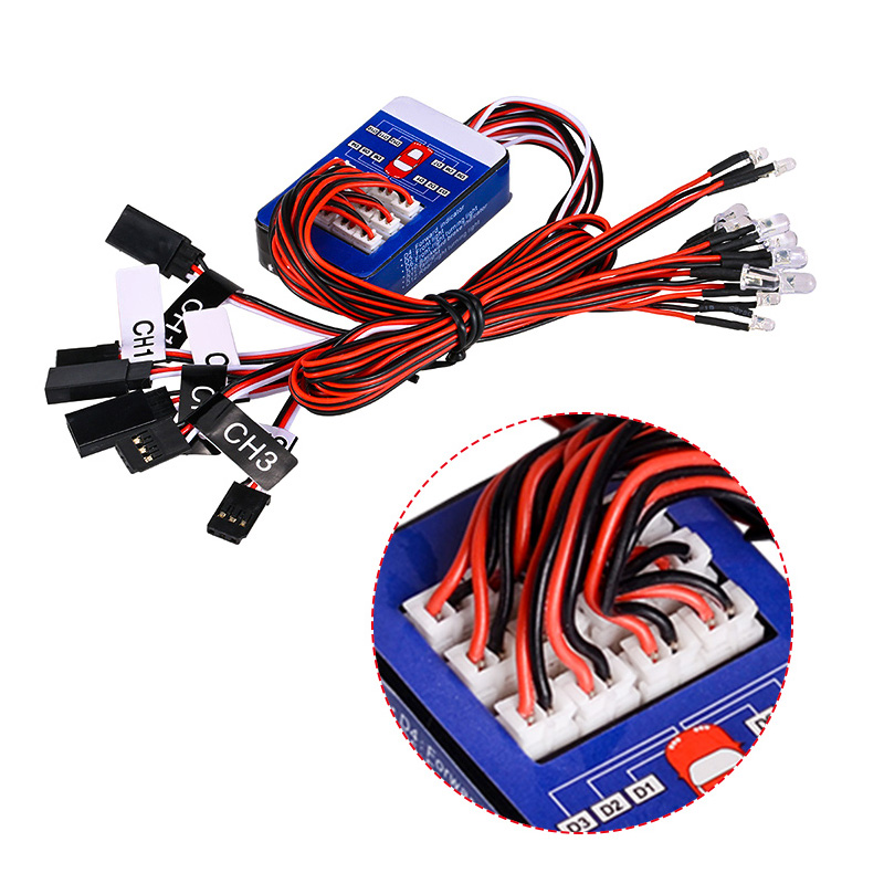 Rc 12 LED Lighting System Kit  - đánh giá và giá Drone Rc Bolide
