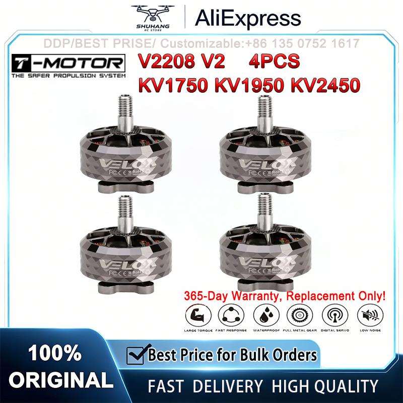 T-motor VELOX SERIES V2208 V2  - đánh giá và giá Drone Rc Y Series