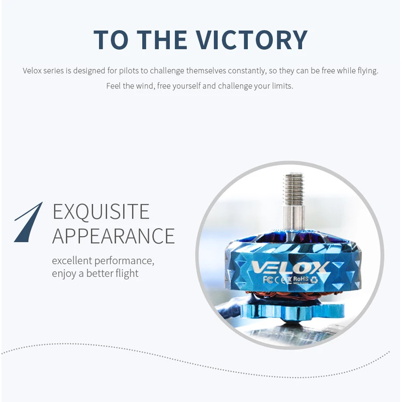 T-motor VELOX SERIES V2208 V2  - đánh giá và giá Drone Rc Y Series