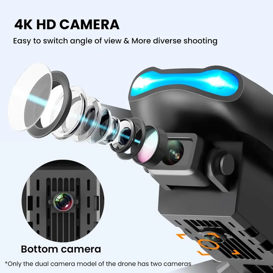 New Mini drone E99 4K WIFI HD  - đánh giá và giá Drone Pro Rc Ufo