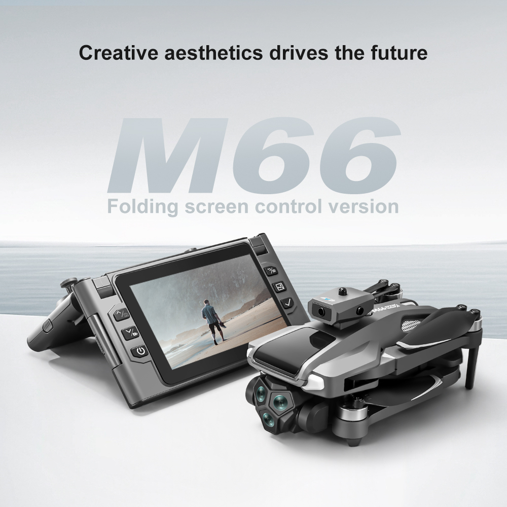 Foldable M66 RC Drone with 4.5 - đánh giá và giá Drone Rc Foldable