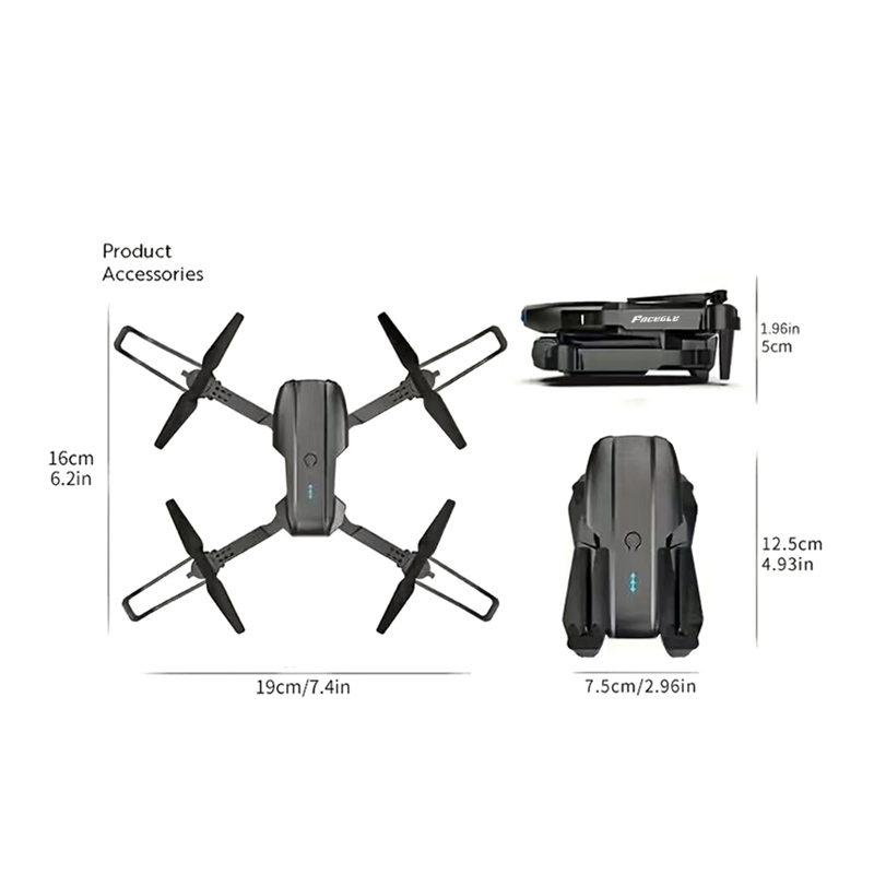 FACEGLE UAV E99 Nova RC Drone  - đánh giá và giá Drone Rc Foldable