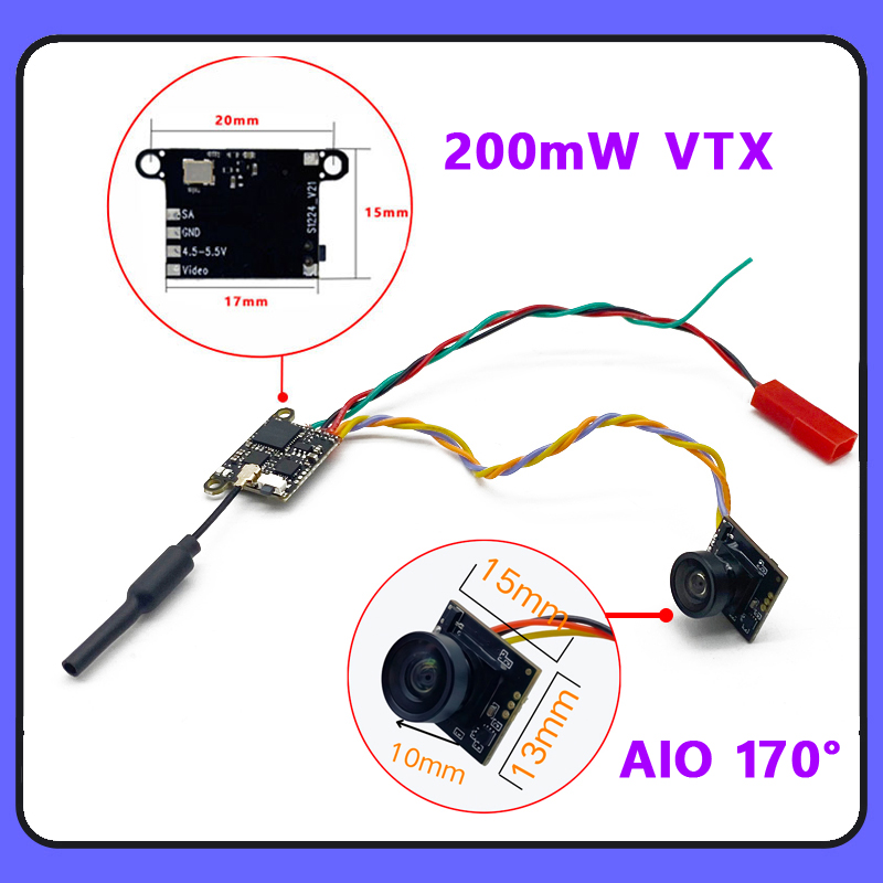 SLONWAKE 5.8G 1200TVL FPV Came - đánh giá và giá Rc Transmitter Drone