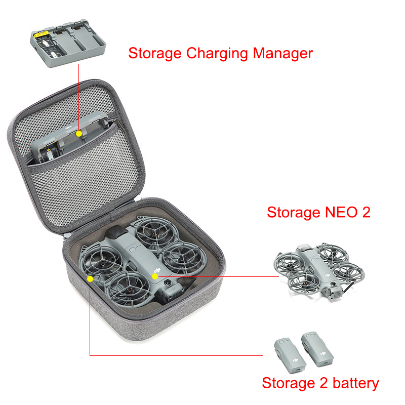 Carrying Shockproof Case for D - đánh giá và giá Drone Rc N3