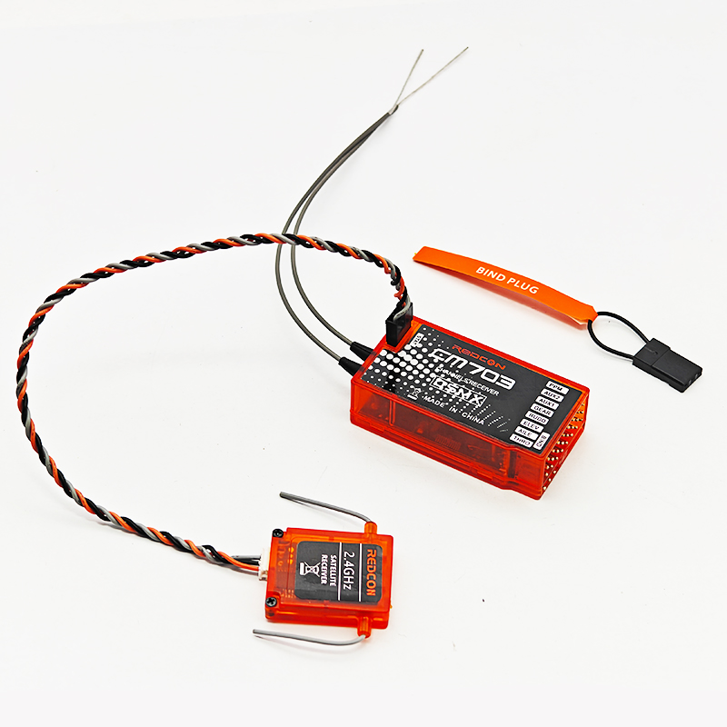 CM703 7 Channel 2.4Ghz RX Rece - đánh giá và giá Telemetry Module Rc