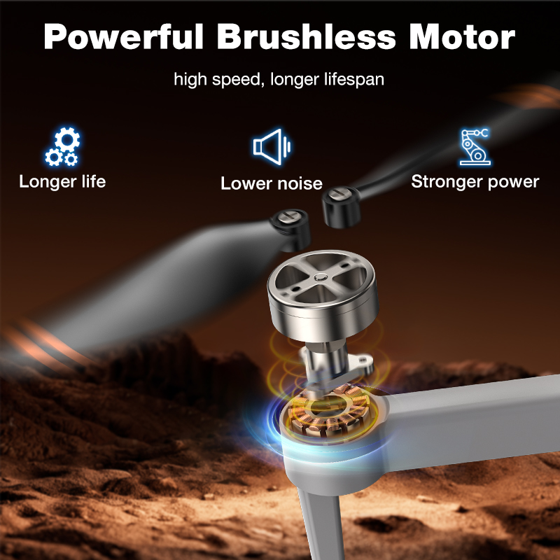 NEW Hot L017 Pro Drone Brushle - đánh giá và giá Drone Rc Foldable