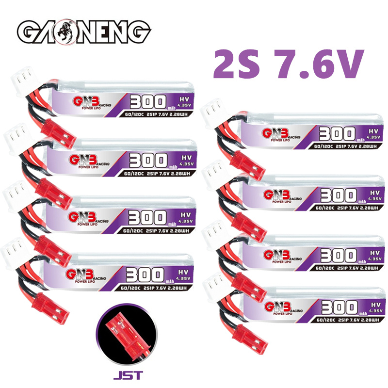 GAONENG GNB 2S 7.6V 300mAh 60C - đánh giá và giá Drone Lipo Battery