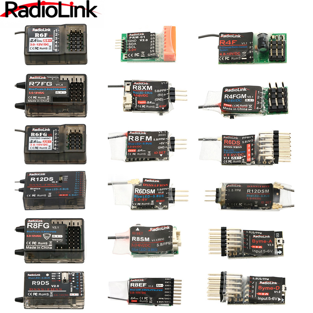 Radiolink R12DSM R12DS R9DS R8 - đánh giá và giá Telemetry Module Rc